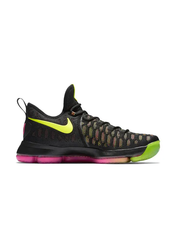 Кроссовки кд 9 Nike — изображение 2 из 4, черный