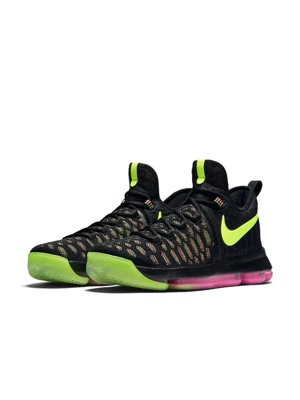 Кроссовки кд 9 Nike — изображение 3 из 4, черный