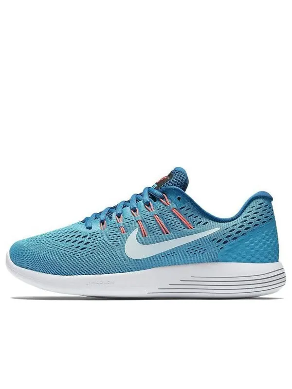 Кроссовки lunarglide 8 Nike — изображение 1 из 4, синий/синий/белый