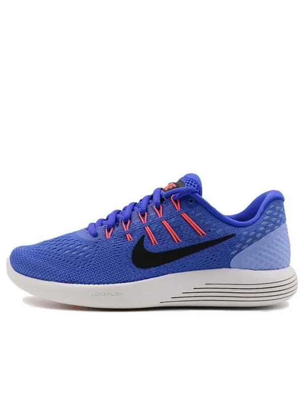 Кроссовки lunarglide 8 Nike — изображение 1 из 1, синий/черный///белый