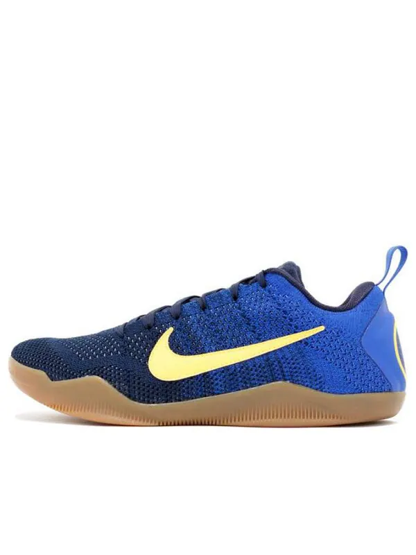 Кроссовки kobe 11 elite low Nike — изображение 1 из 4, синий/желтый/красный
