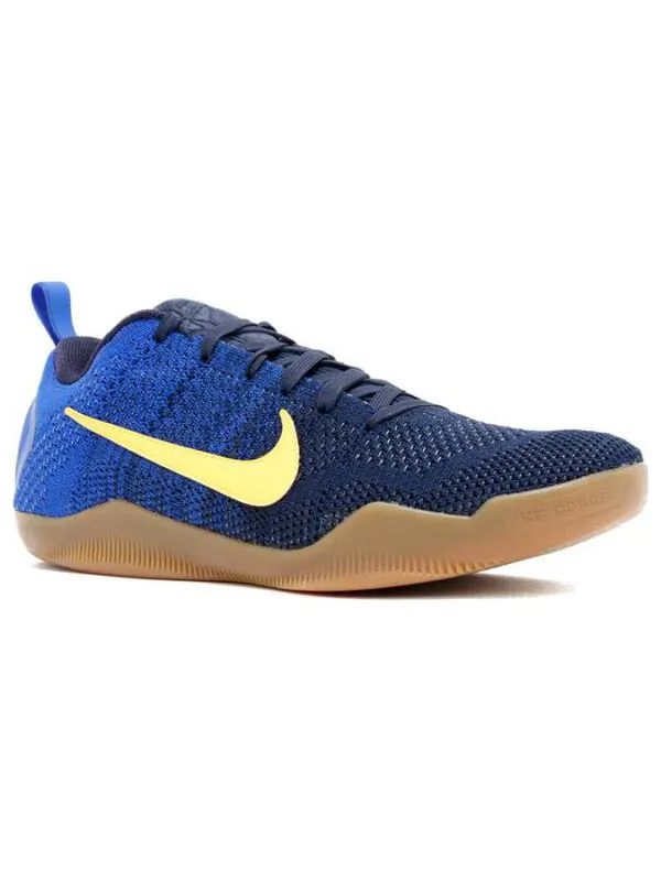 Кроссовки kobe 11 elite low Nike — изображение 2 из 4, синий/желтый/красный