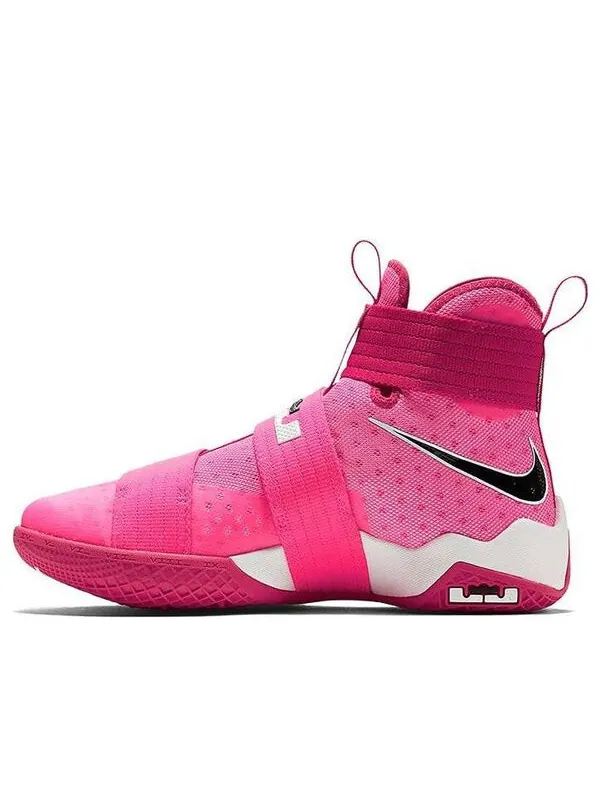 Кроссовки леброн солдат 10 Nike — изображение 1 из 4, розовый/черный-розовый