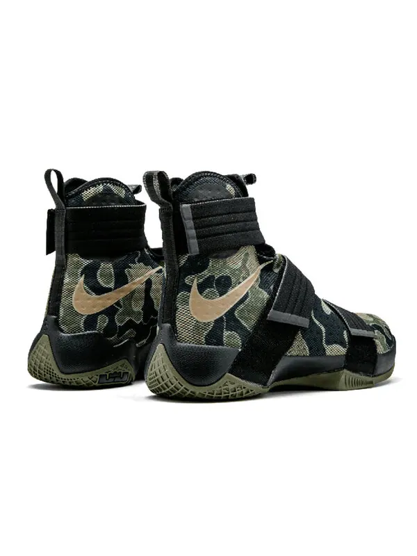 Кроссовки lebron zoom soldier 10 'army camo' Nike — изображение 4 из 4, черный