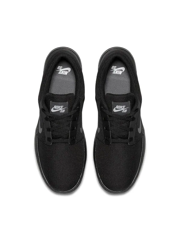 Кроссовки sb skateboard portmore сверхлегкие низкие кроссовки Nike — изображение 4 из 4, черный