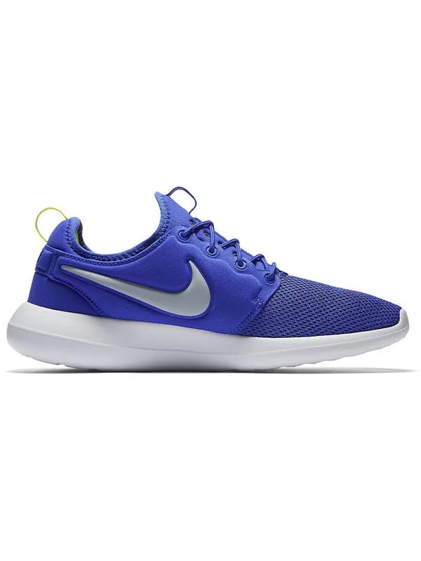 Кроссовки роше два Nike — изображение 2 из 4, синий/серебристый