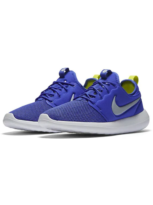 Кроссовки роше два Nike — изображение 3 из 4, синий/серебристый