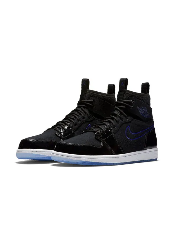 Кроссовки 1 ретро ультра высокие Air Jordan — изображение 3 из 4, черный/черный белый