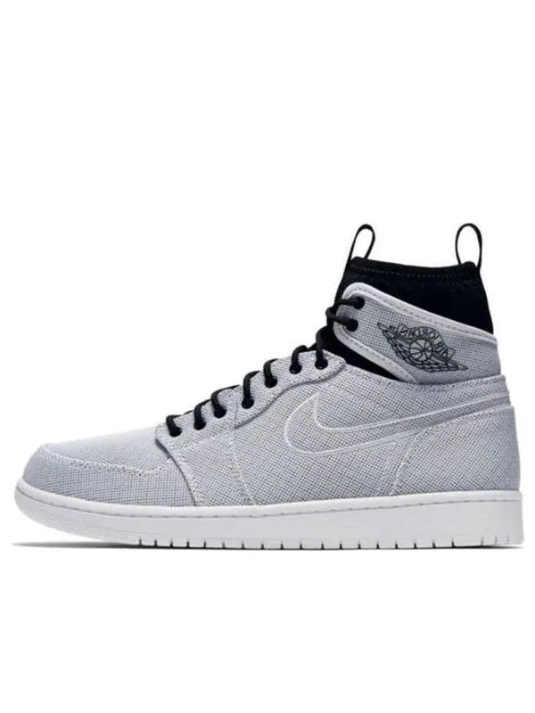 Кроссовки 1 высокие ультра Air Jordan — изображение 1 из 4, белый/платиновый-черный