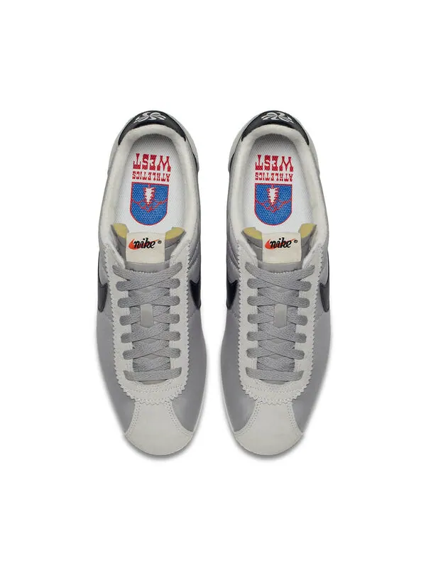 Кроссовки classic cortez nylon aw 'grey black' Nike — изображение 4 из 4, серый/черный