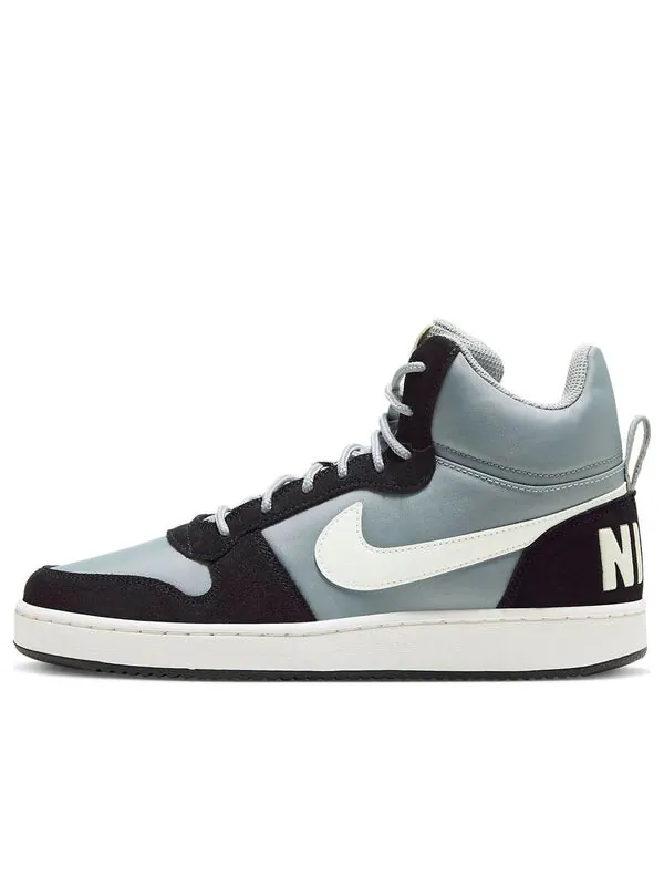 Кроссовки Court Borough Mid Premium Nike — изображение 1 из 4, серебряный