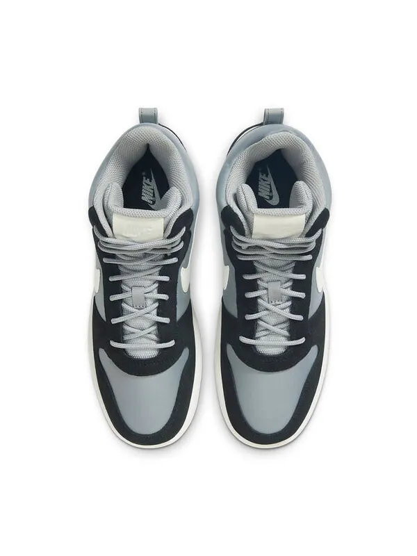 Кроссовки Court Borough Mid Premium Nike — изображение 4 из 4, серебряный