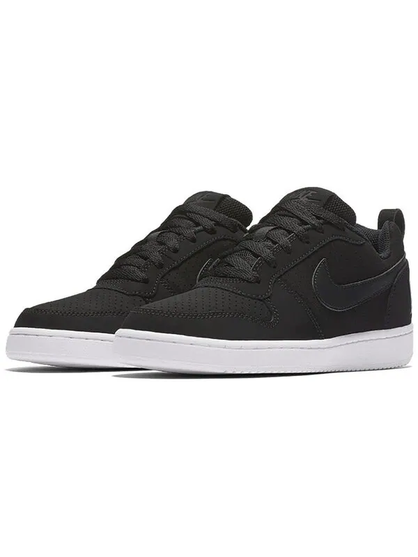 Кроссовки Court Borough Low Nike — изображение 2 из 4, черный/черный-белый