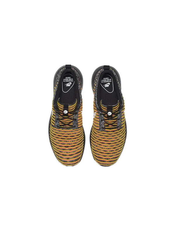Кроссовки roshe two flyknit Nike — изображение 4 из 4, черный/оранжевый