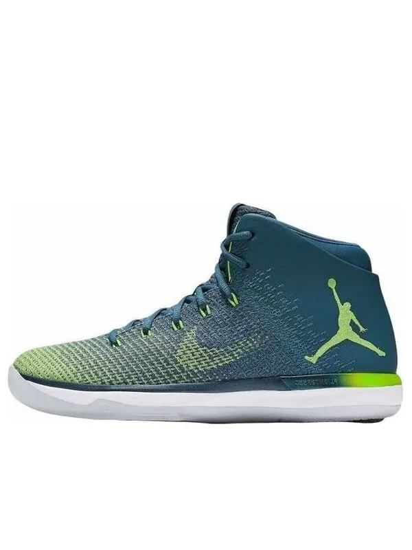 Кроссовки 31 Air Jordan — изображение 1 из 4, зеленый/белый-зеленый
