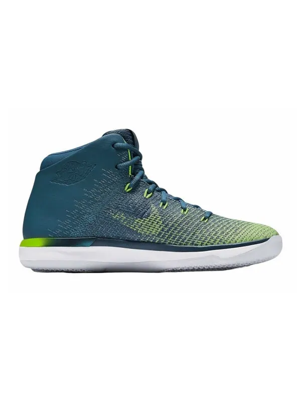 Кроссовки 31 Air Jordan — изображение 2 из 4, зеленый/белый-зеленый