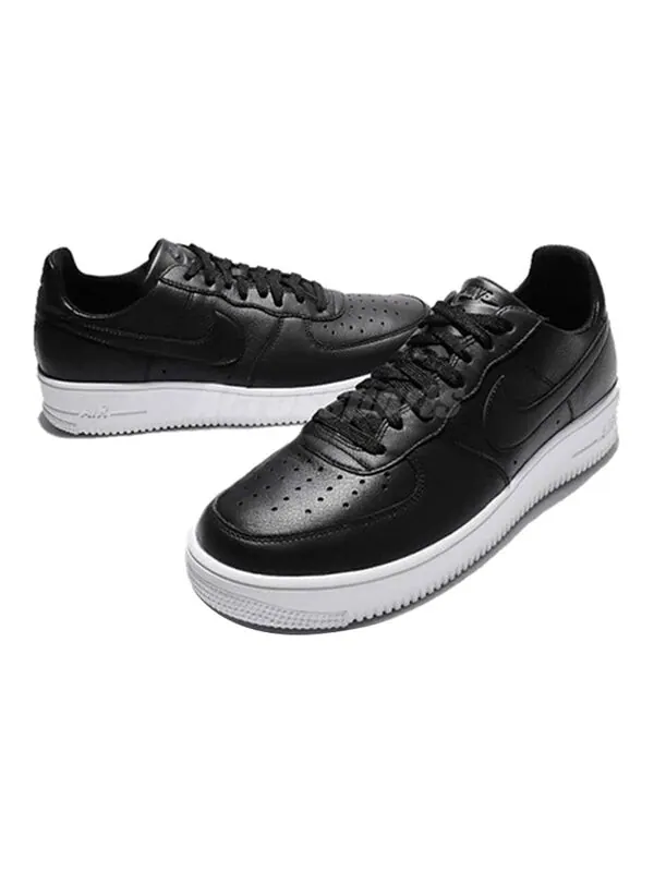 Кроссовки air force 1 ultraforce кожа Nike — изображение 4 из 4, черный/черный-белый
