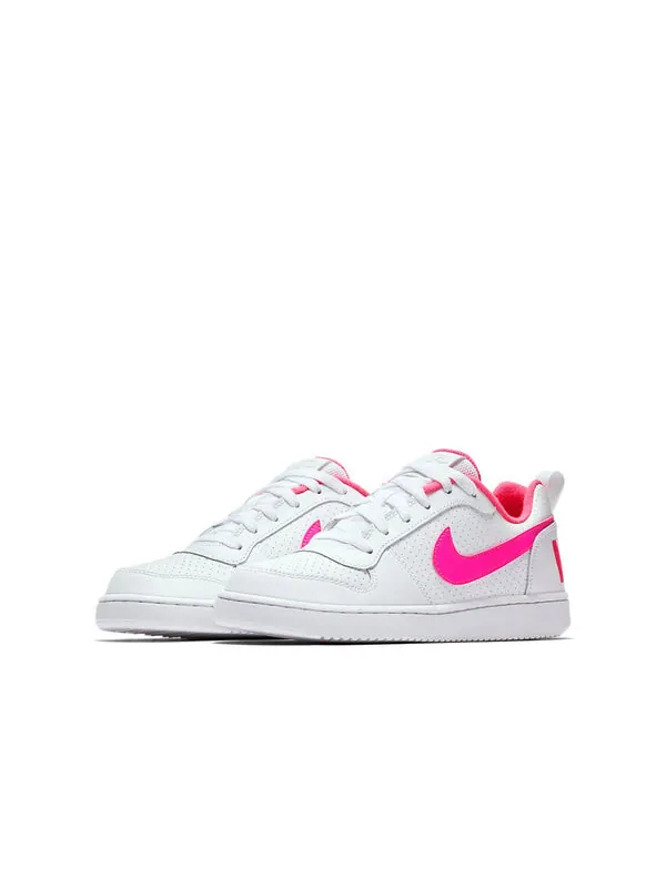 Кроссовки Court Borough Low Nike — изображение 3 из 4, белый/розовый