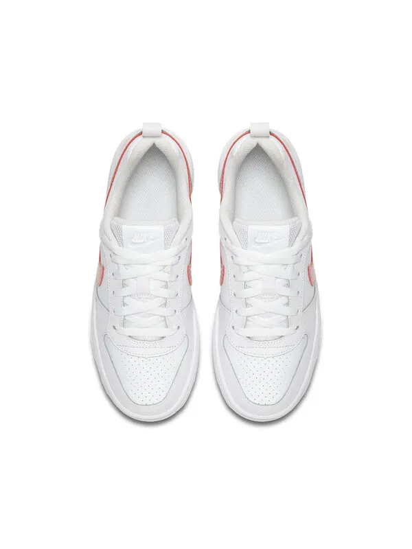 Кроссовки Court Borough Low Nike — изображение 4 из 4, белый/розовый