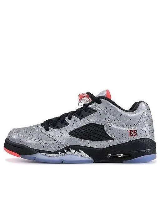 Кроссовки 5 ретро низкие Air Jordan — изображение 1 из 4, серебристый