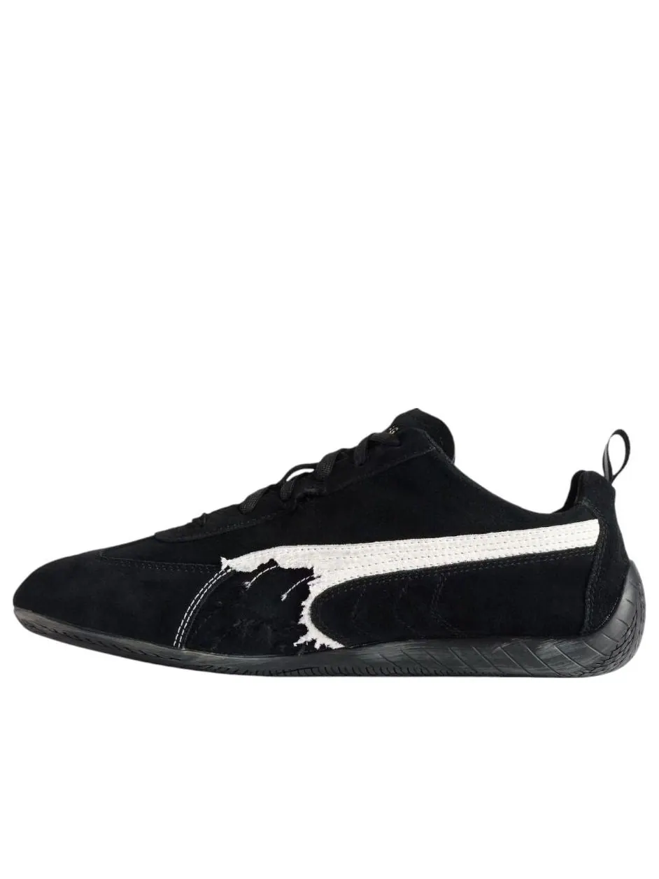 Кроссовки Balenciaga x Puma Speedcat Suede 'Distressed Black White' — изображение 1 из 7, черный/белый