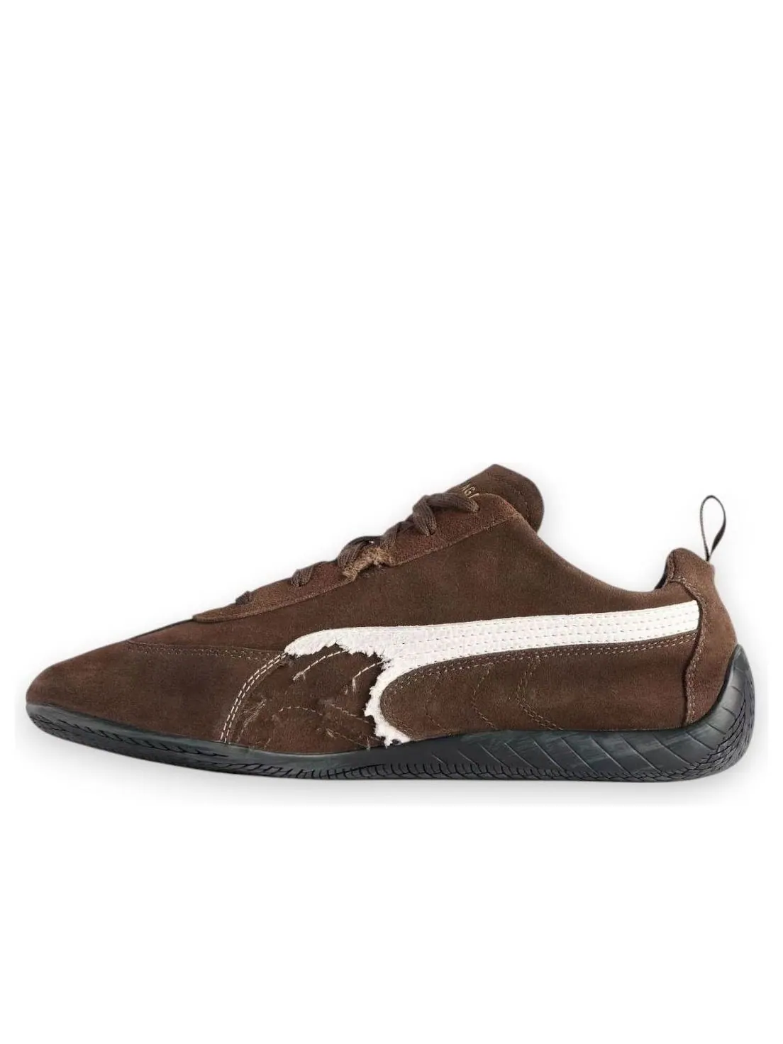 Balenciaga x Puma Speedcat Suede 'Distressed Brown White' — изображение 1 из 7, коричневый/белый