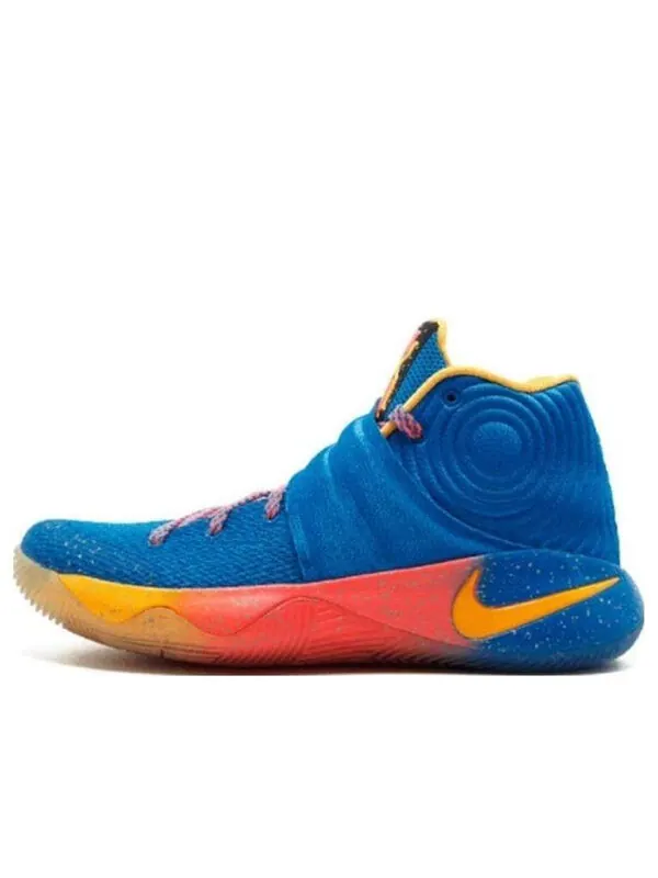 Кроссовки kyrie 2 промо Nike — изображение 1 из 4, синий/золотистый/черный