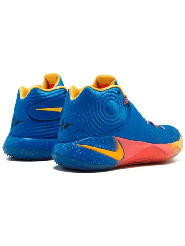 Кроссовки kyrie 2 промо Nike — изображение 3 из 4, синий/золотистый/черный