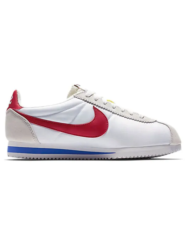 Кроссовки классические cortez qs Nike — изображение 2 из 4, белый/синий/красный