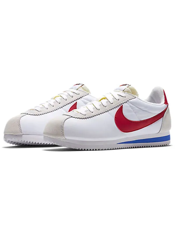 Кроссовки классические cortez qs Nike — изображение 3 из 4, белый/синий/красный