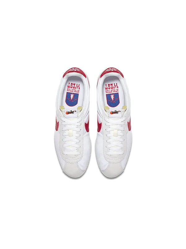 Кроссовки классические cortez qs Nike — изображение 4 из 4, белый/синий/красный