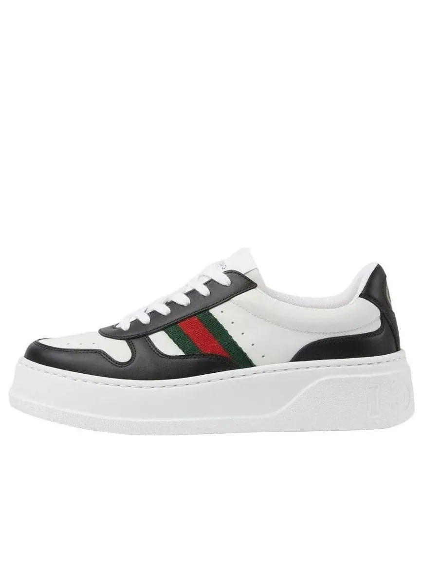 (WMNS) Кроссовки Gucci 26 Chunky "Черно-белые" — изображение 1 из 3, черный