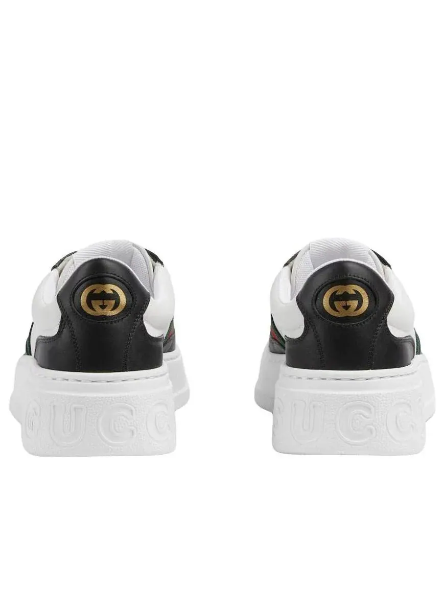 (WMNS) Кроссовки Gucci 26 Chunky "Черно-белые" — изображение 3 из 3, черный