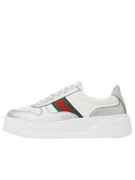 (WMNS) Кроссовки Gucci 26 Chunky Sneaker 'White Silver' — изображение 1 из 6, белый