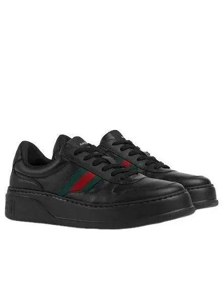 Кроссовки Gucci 26 Chunky Trainers 'Black' — изображение 2 из 6, черный