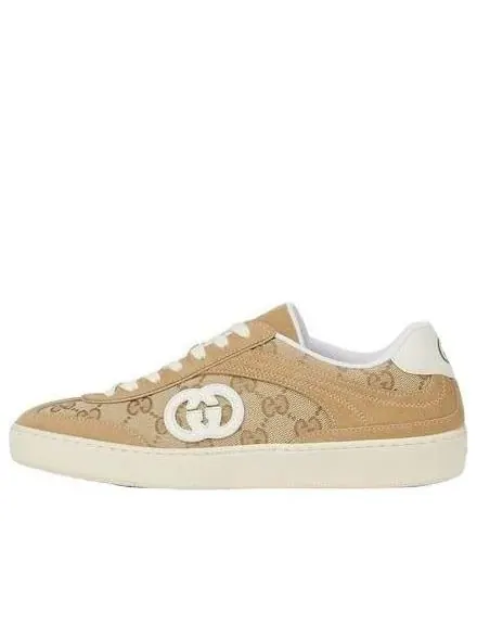(WMNS) Кроссовки Gucci 26 G75 'Беже-коричневый' — изображение 1 из 6, бежевый