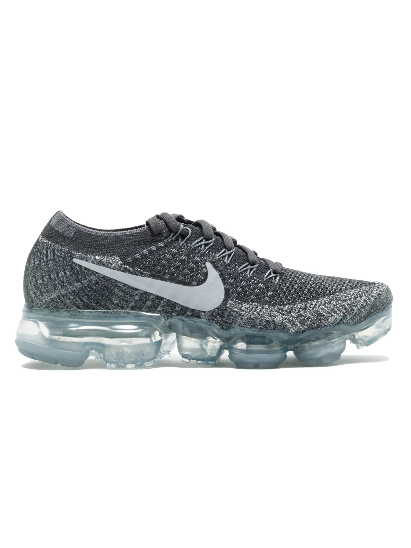 Кроссовки Nike Air VaporMax Flyknit — изображение 2 из 5, серебряный