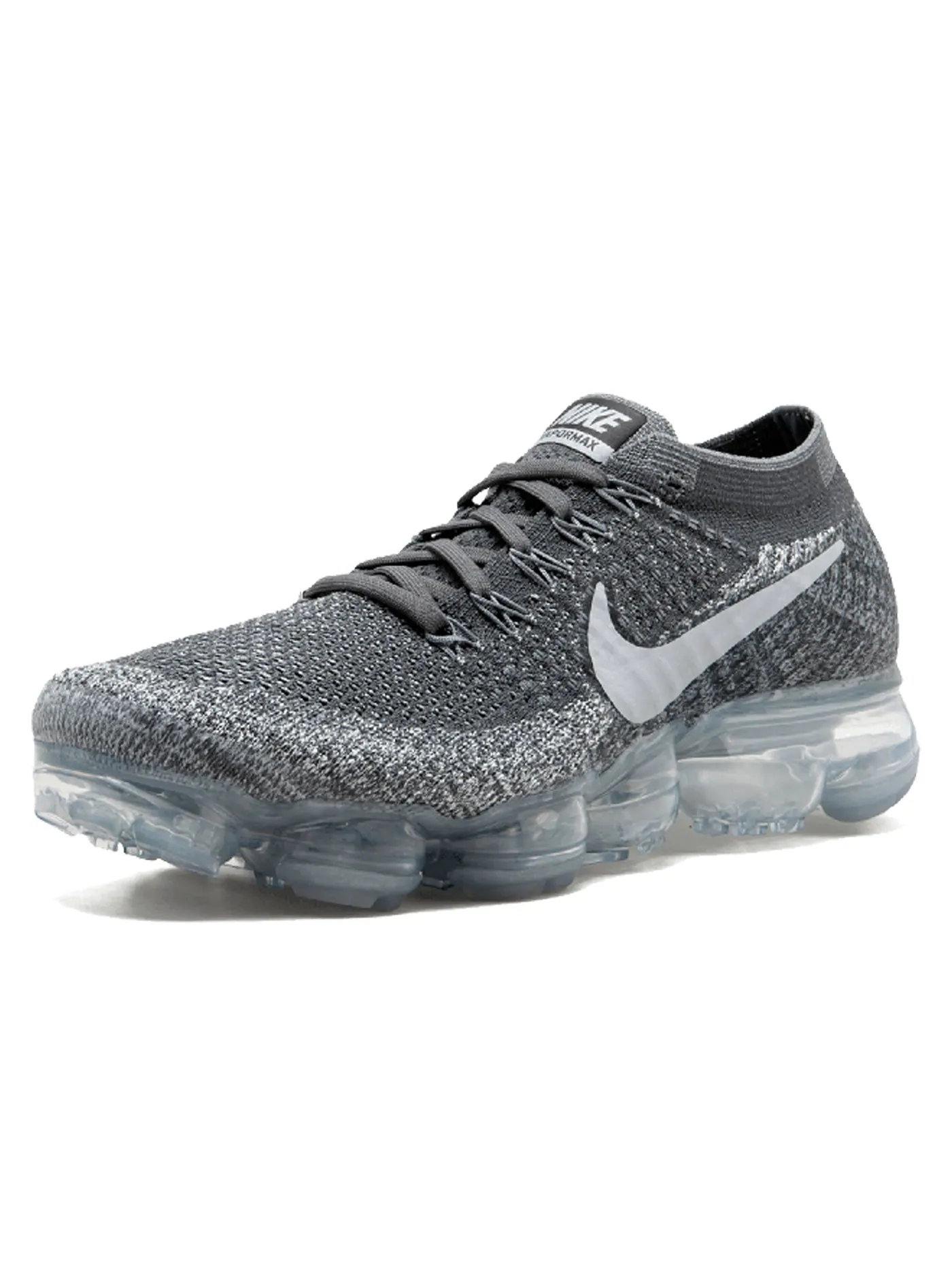 Кроссовки Nike Air VaporMax Flyknit — изображение 3 из 5, серебряный