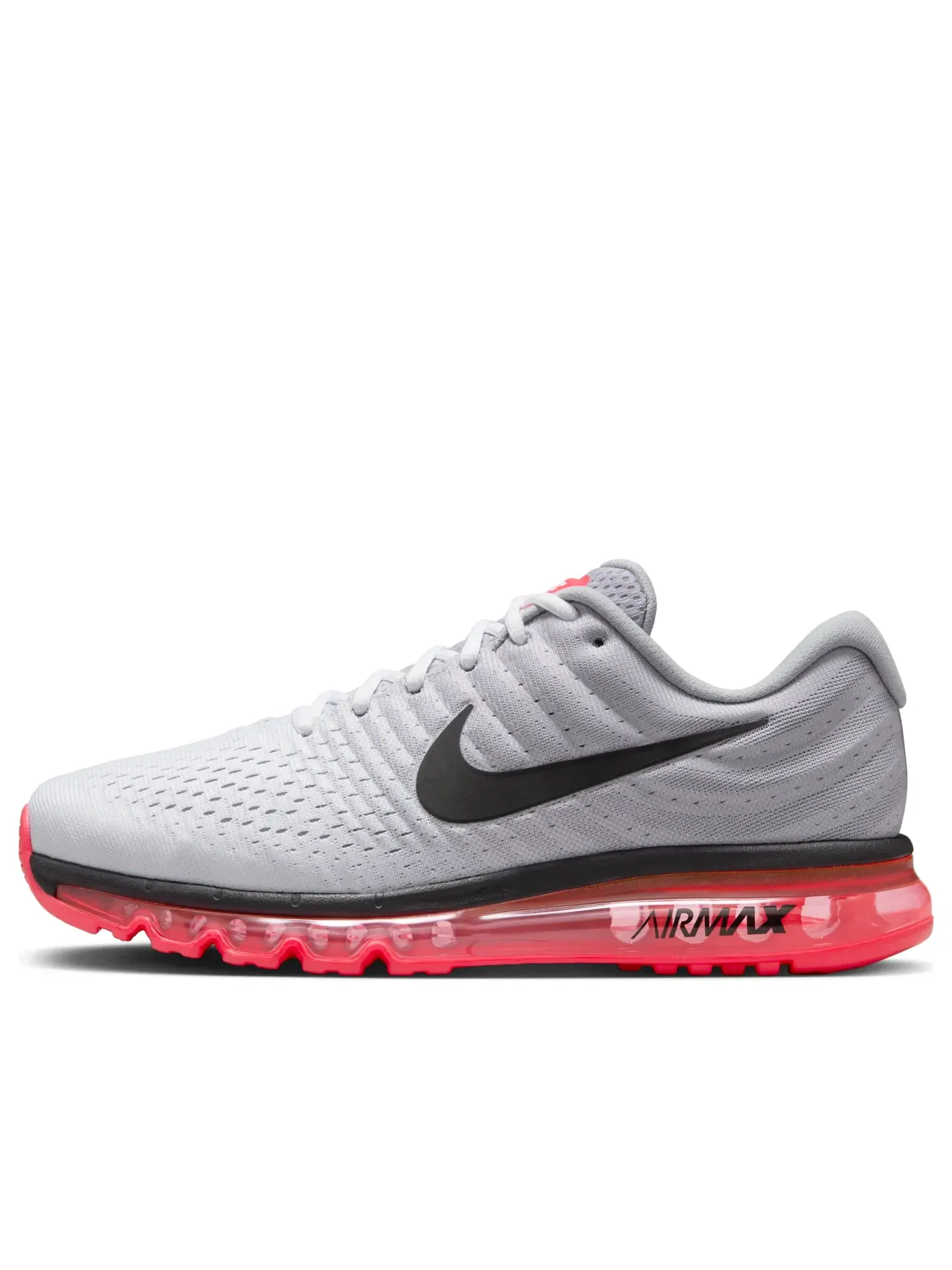 Кроссовки Nike Air Max 2017 'Wolf Grey Hot Punch' 849559-106 — изображение 1 из 6, белый