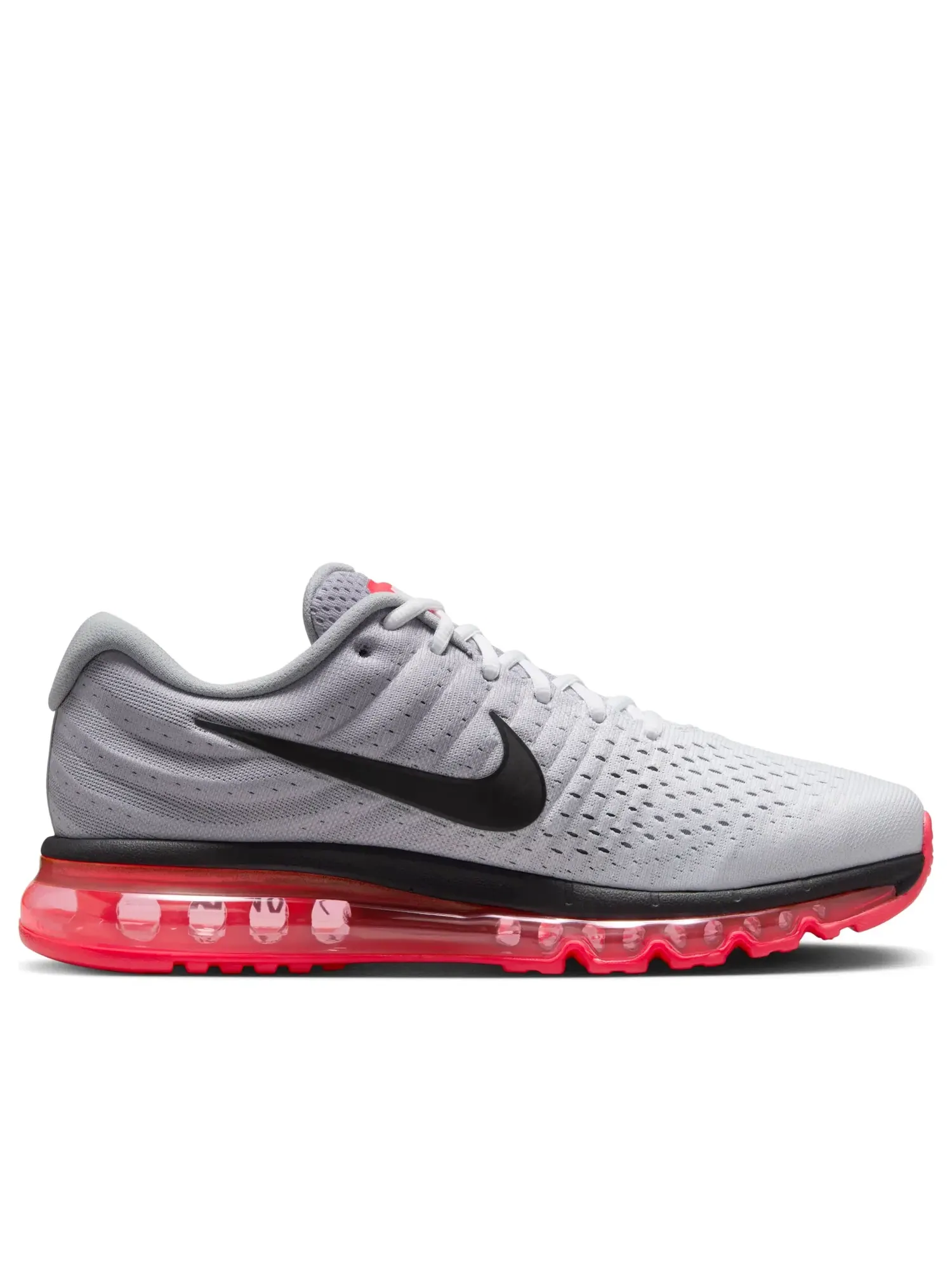 Кроссовки Nike Air Max 2017 'Wolf Grey Hot Punch' 849559-106 — изображение 6 из 6, белый
