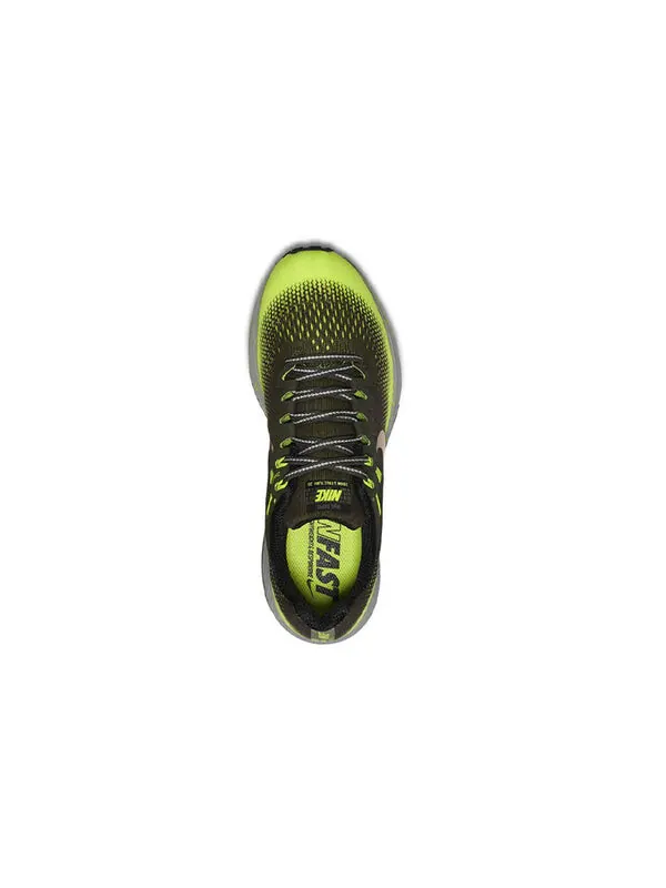 Кроссовки air zoom structure 20 shield Nike — изображение 3 из 4, хаки/красный--черный