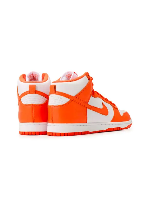 Кроссовки dunk high retro qs Nike — изображение 4 из 4, белый/оранжевый