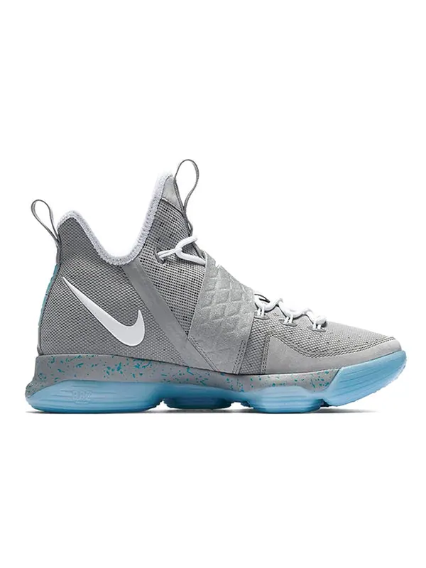 Кроссовки lebron 14 'mag' Nike — изображение 2 из 4, серебристо-белый