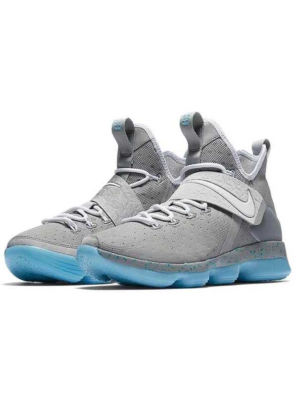 Кроссовки lebron 14 'mag' Nike — изображение 3 из 4, серебристо-белый