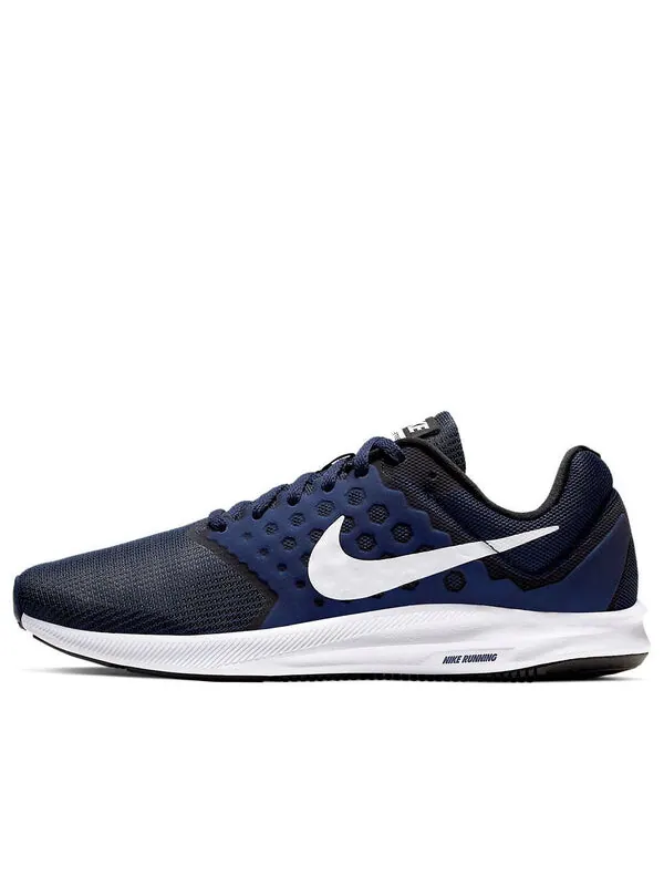 Кроссовки downshifter 7 низкие Nike — изображение 1 из 4, темный синий/белый
