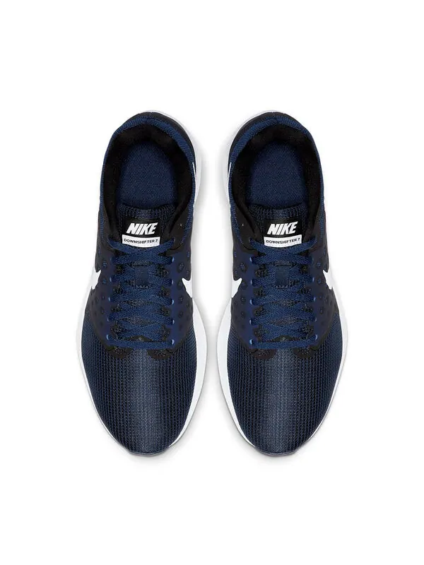 Кроссовки downshifter 7 низкие Nike — изображение 4 из 4, темный синий/белый