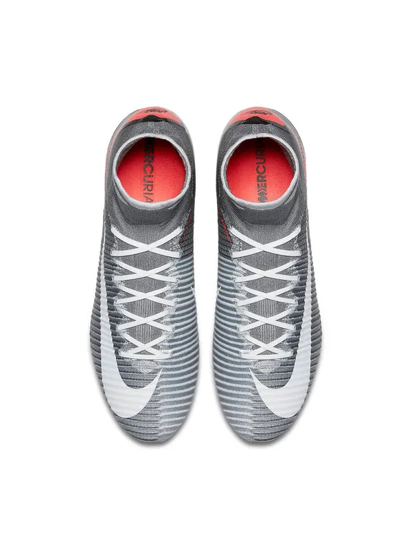 Кроссовки mercurial superfly 5 se fg Nike — изображение 2 из 4, серый/белый
