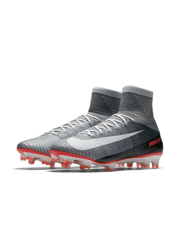 Кроссовки mercurial superfly 5 se fg Nike — изображение 4 из 4, серый/белый