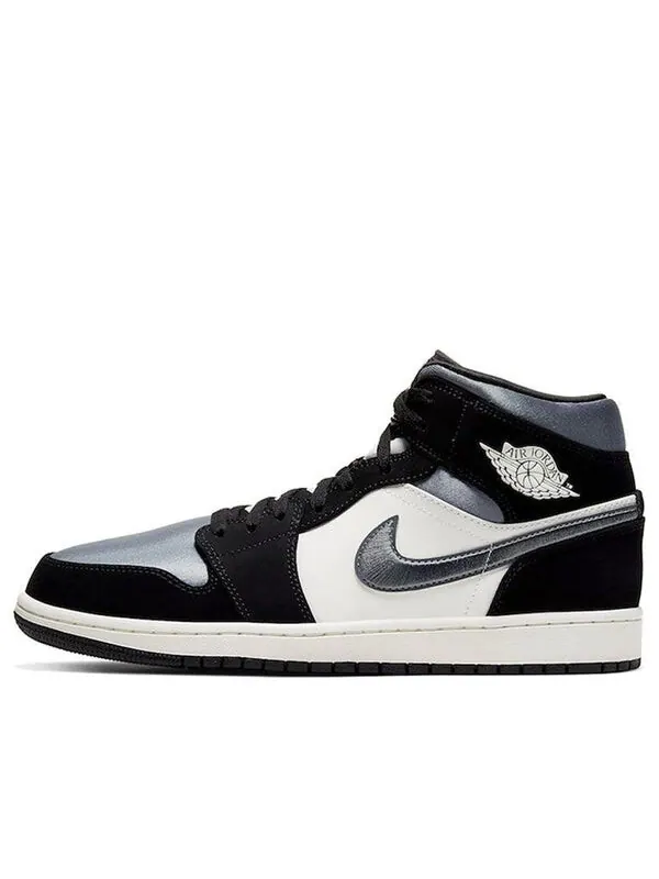 Кроссовки 1 средний размер Air Jordan — изображение 1 из 4, черный/серый