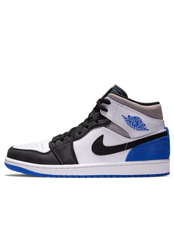 Кроссовки 1 средний размер Air Jordan — изображение 1 из 4, белый//черный/серый